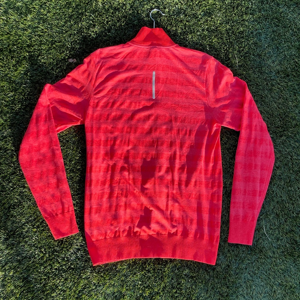 Men’s ASICS Knit Zip-Up Size Large - Picture 2 of 4